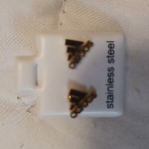 Adidas Gold Stainless Steel Stud Earrings